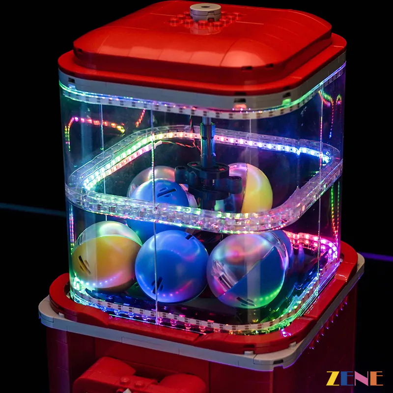 Light Kit for Minifigure Vending Machine #21358 (Multi Color) - Image 4