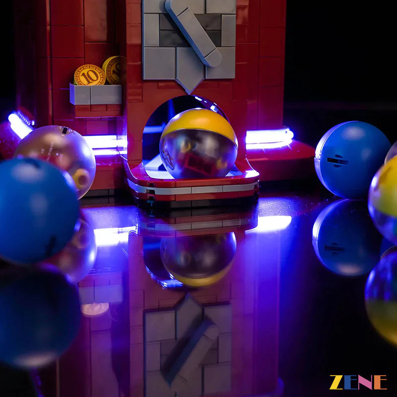 Light Kit for Minifigure Vending Machine #21358 (Multi Color) - Image 5