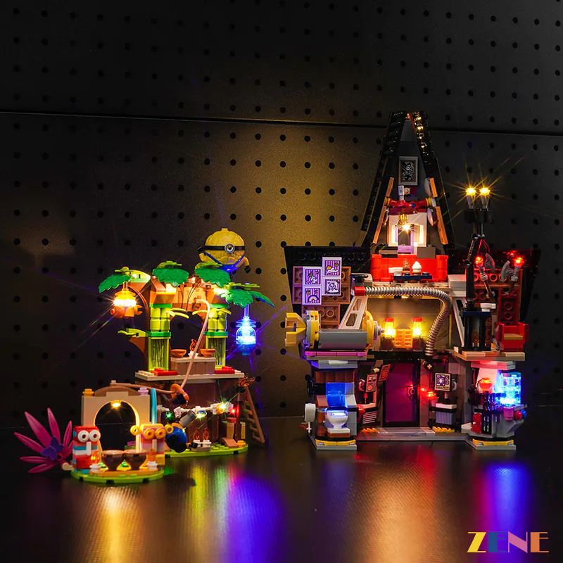 Light Kit for Minions and Gru's Family Mansion #75583 - Image 2