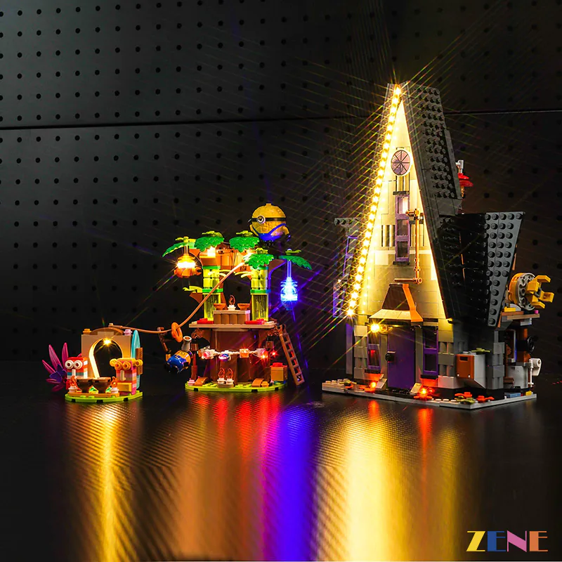 Light Kit for Minions and Gru's Family Mansion #75583 - Image 4