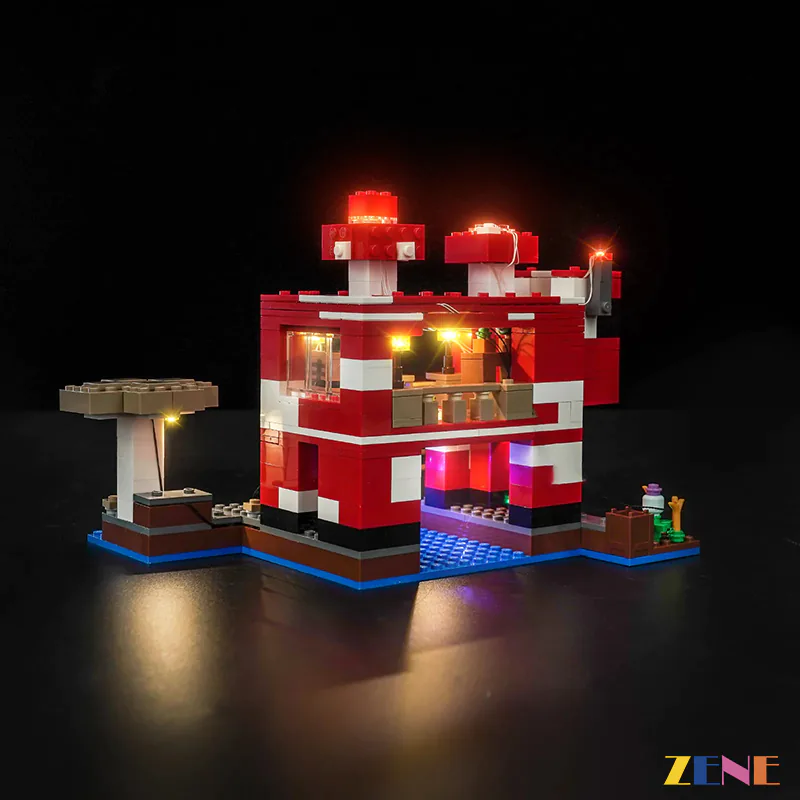 Light Kit for Mooshroom House #21270 - Image 8