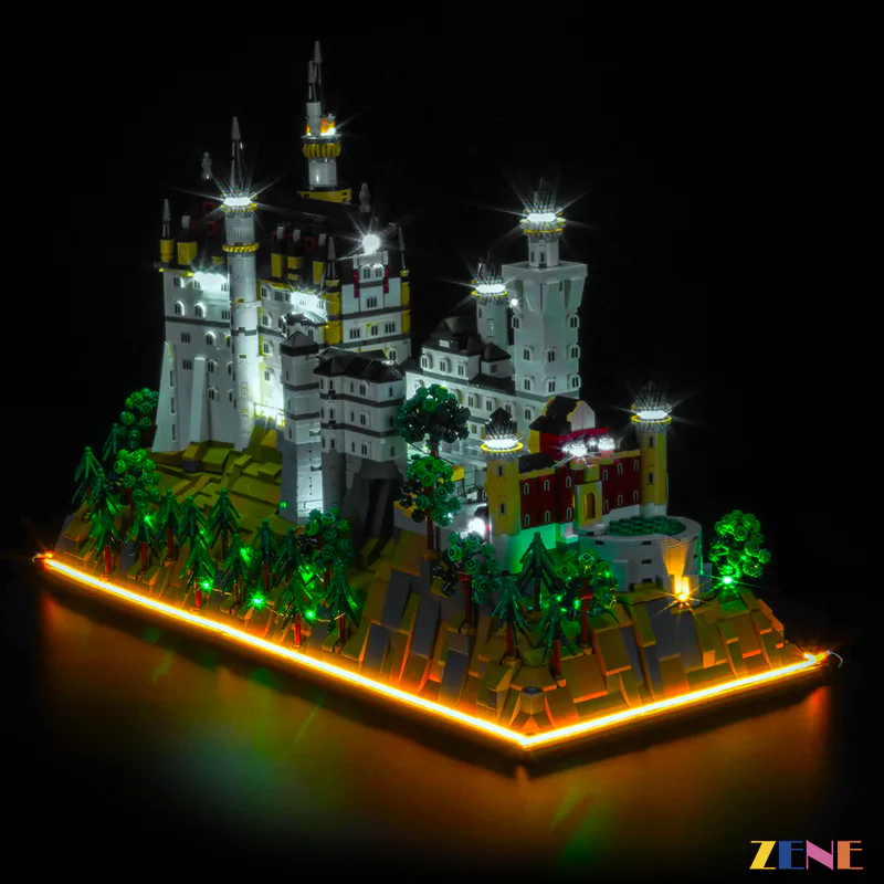 Light Kit for Neuschwanstein Castle #21063