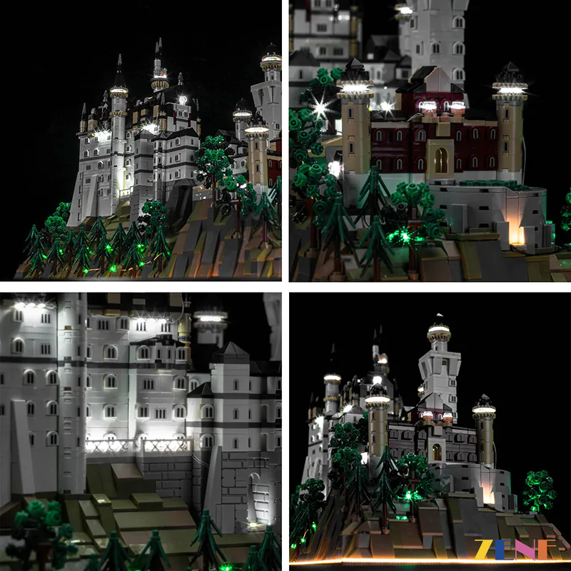 Light Kit for Neuschwanstein Castle #21063 - Image 3