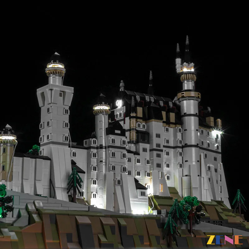 Light Kit for Neuschwanstein Castle #21063 - Image 6