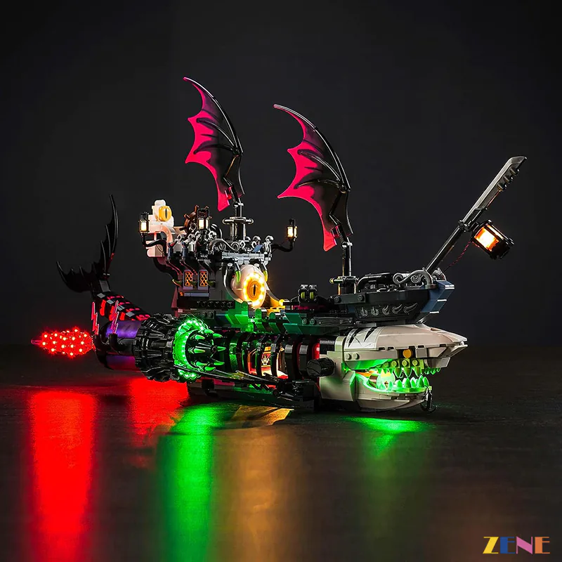 Light Kit for DREAMZzz Nightmare Shark Ship #71469 - Image 3