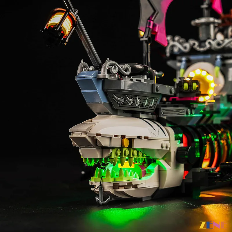 Light Kit for DREAMZzz Nightmare Shark Ship #71469 - Image 5