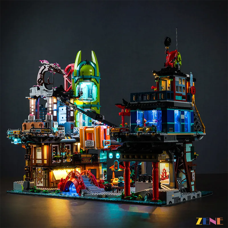 Light Kit for NINJAGO City Markets #71799 (Ver. 2) - Image 5