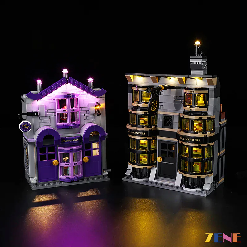 Light Kit for Ollivanders Madam Malkin's Robes #76439