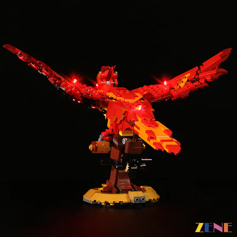 Light Kit for Fawkes Dumbledore’s Phoenix #76394 - Image 7
