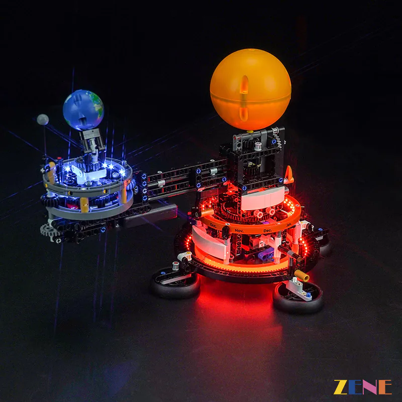 Light Kit for Planet Earth and Moon in Orbit #42179