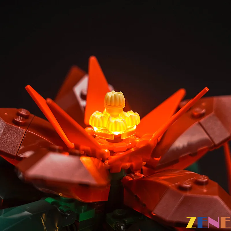 Light Kit for Poinsettia Flower 10370 - Image 2