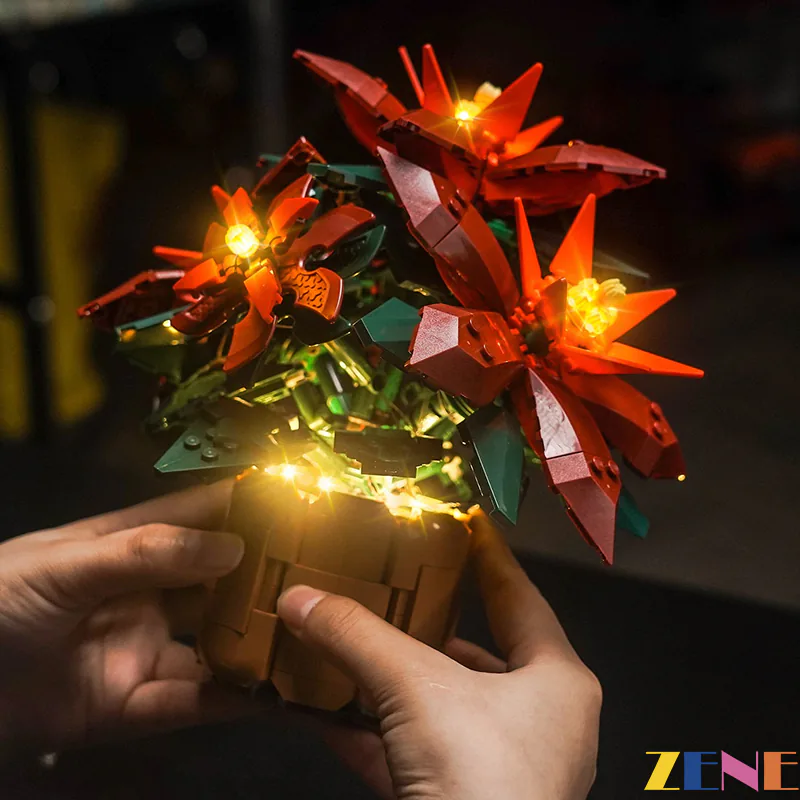 Light Kit for Poinsettia Flower 10370 - Image 3