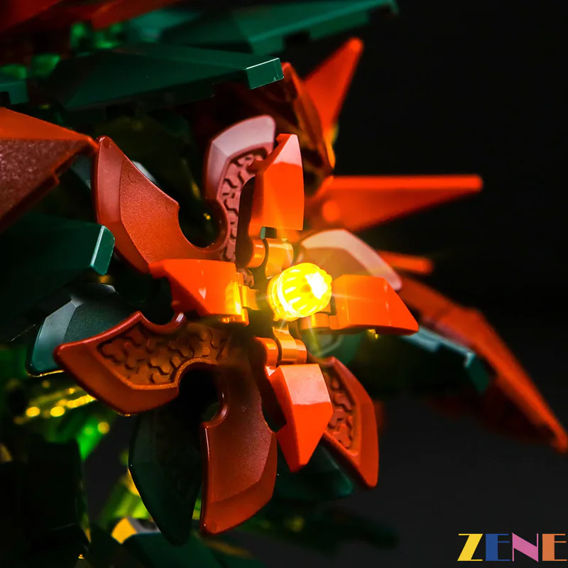 Light Kit for Poinsettia Flower 10370 - Image 4