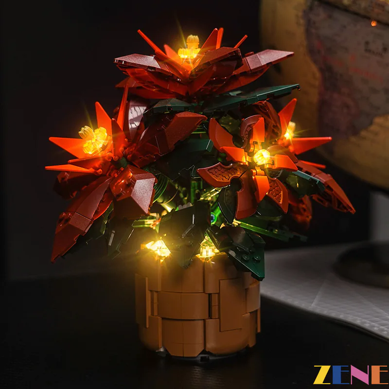 Light Kit for Poinsettia Flower 10370 - Image 7