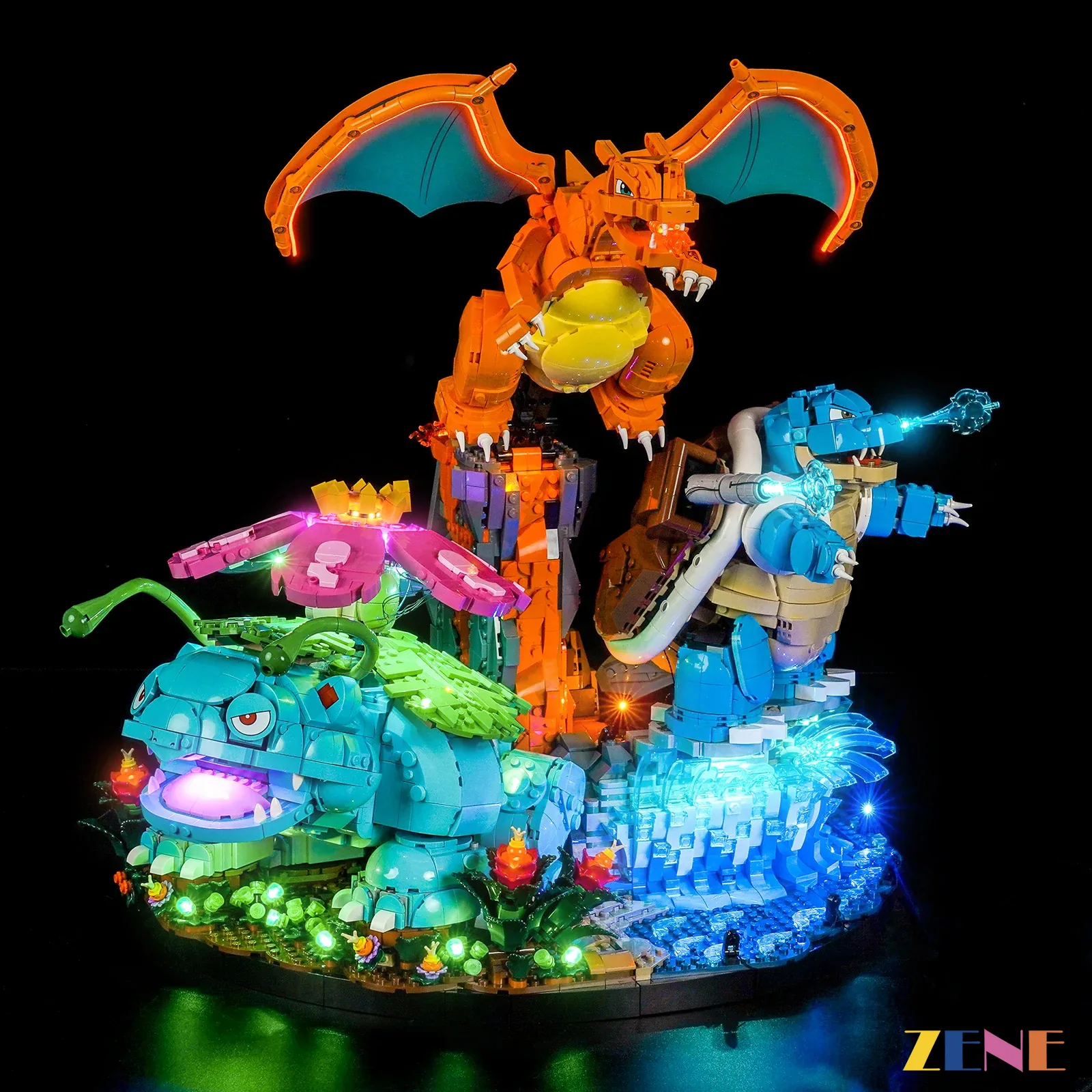 Light Kit for Pokémon Venusaur Charizard and Blastoise #72153 - Image 10