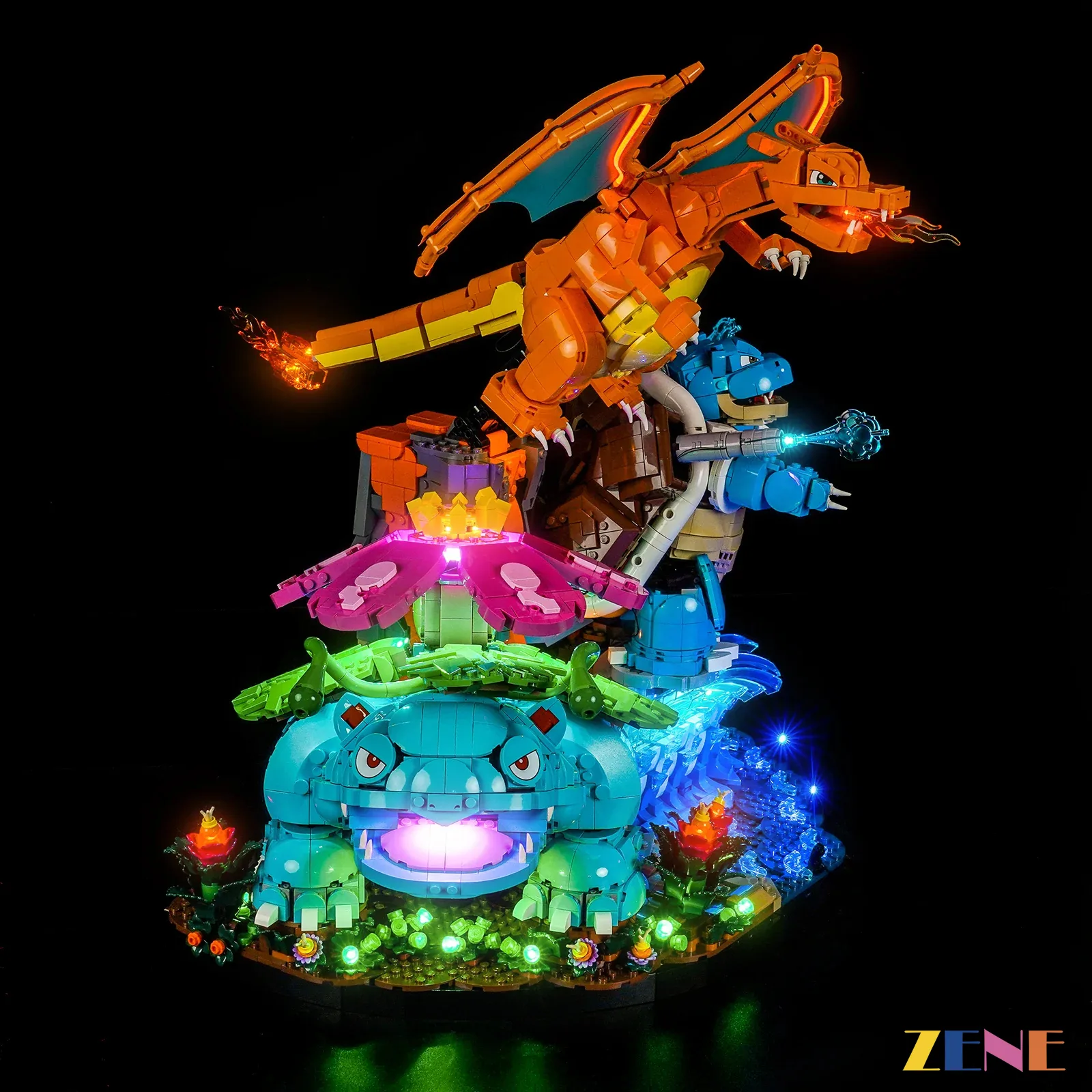 Light Kit for Pokémon Venusaur Charizard and Blastoise #72153 - Image 11