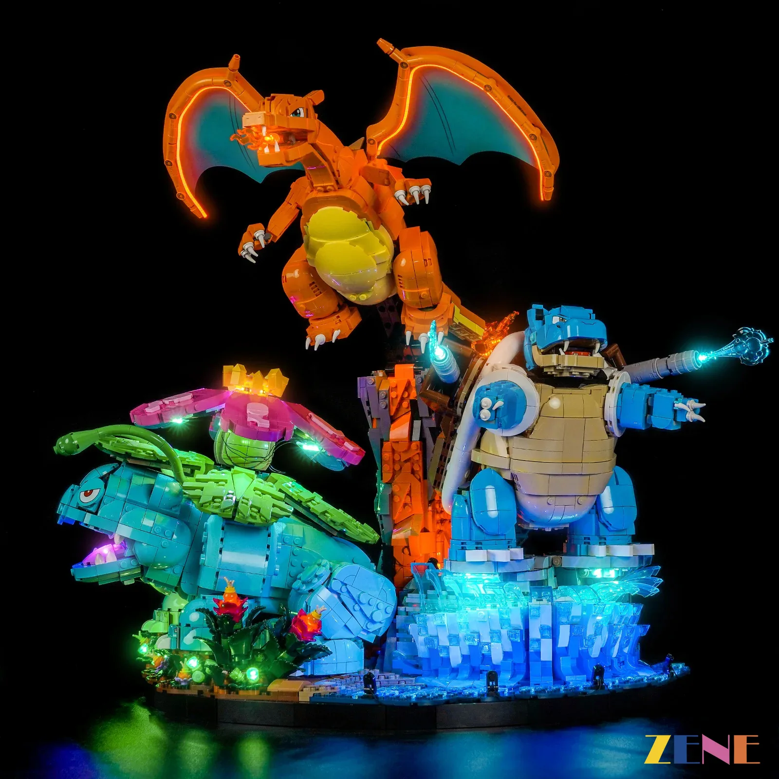 Light Kit for Pokémon Venusaur Charizard and Blastoise #72153 - Image 7