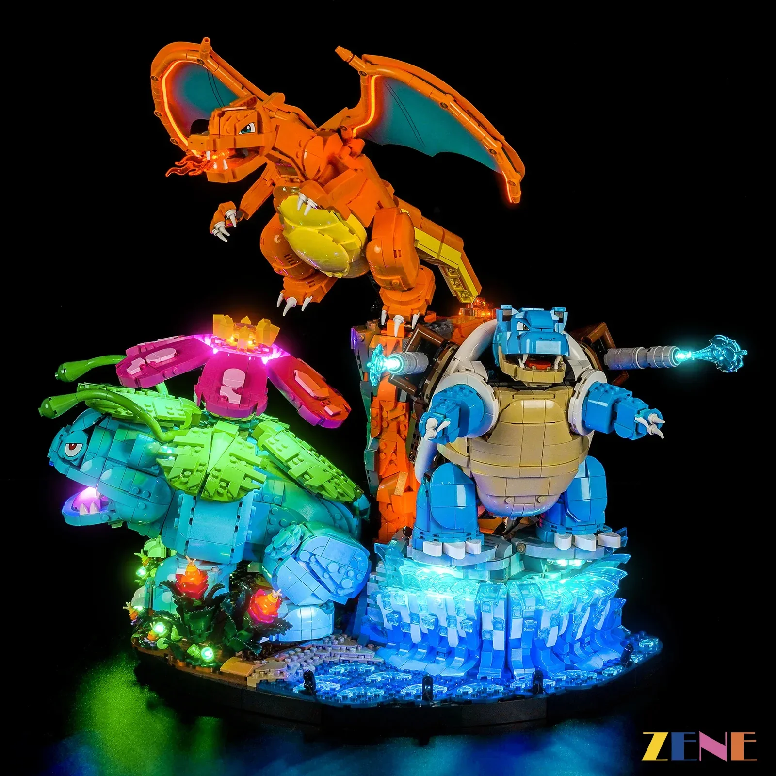 Light Kit for Pokémon Venusaur Charizard and Blastoise #72153 - Image 9