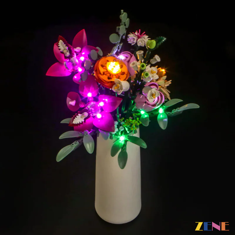 Light Kit for Pretty Pink Flower Bouquet #10342