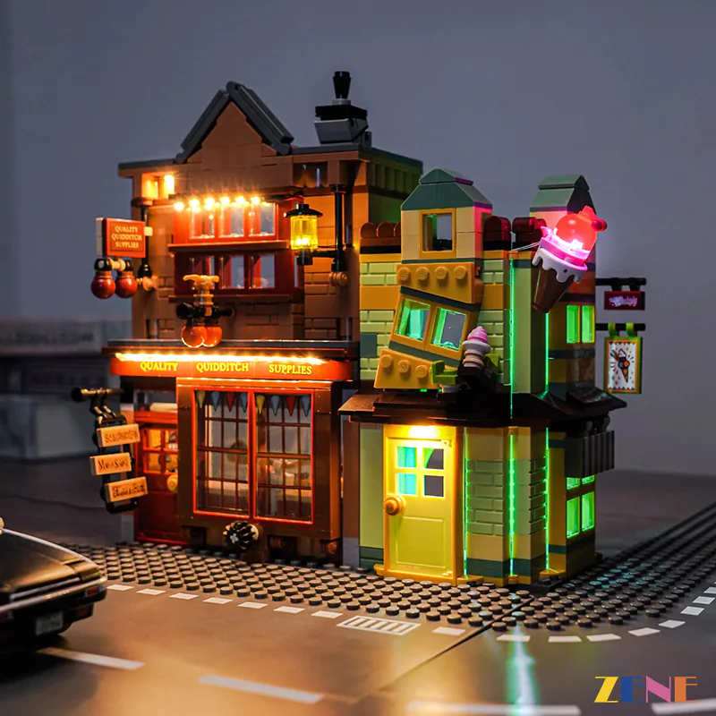 Light Kit for Quality Quidditch Supplies & Ice Cream Parlour #76452