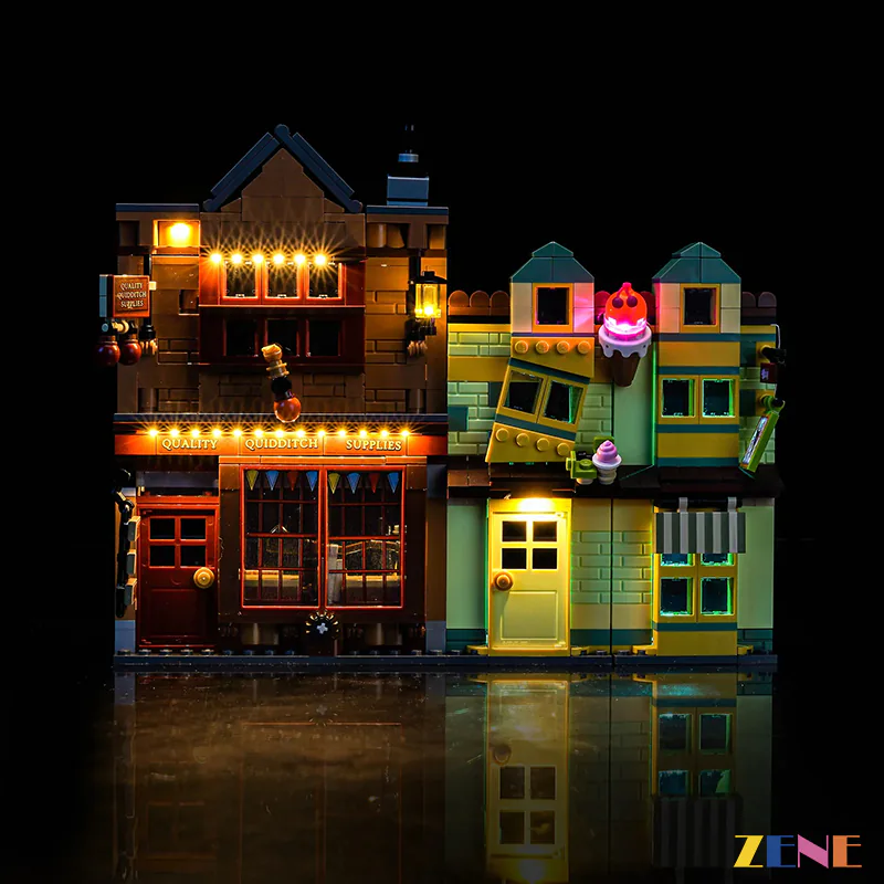 Light Kit for Quality Quidditch Supplies & Ice Cream Parlour #76452 - Image 8