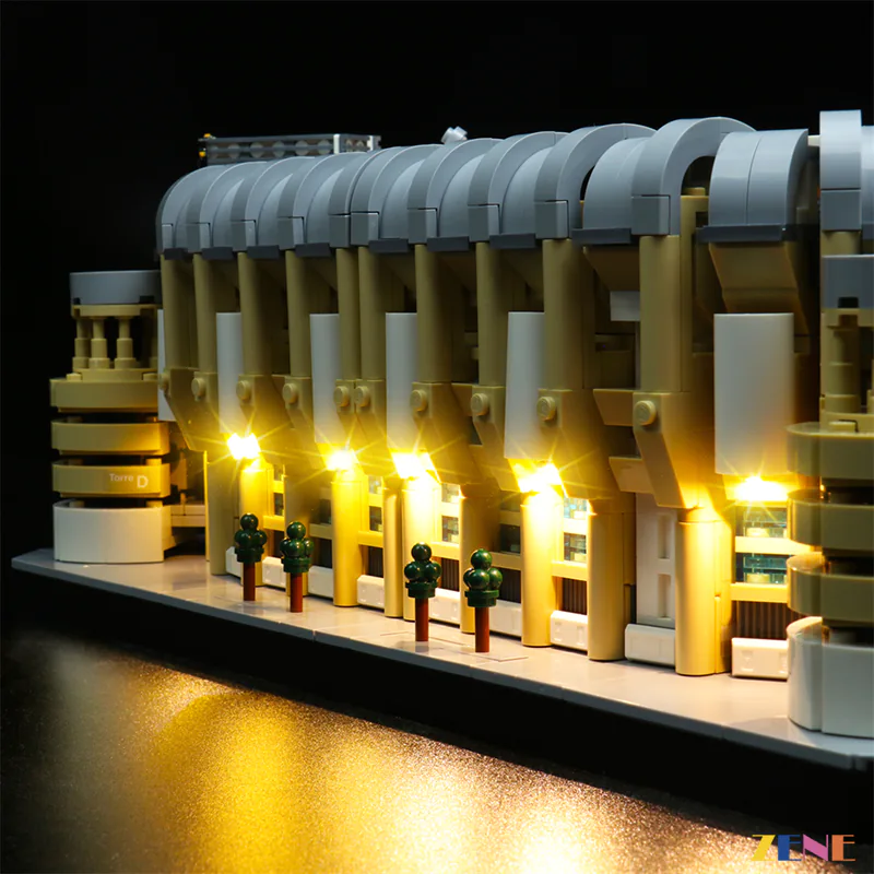 Light Kit for Real Madrid – Santiago Bernabéu Stadium #10299 (Ver. 2) - Image 4