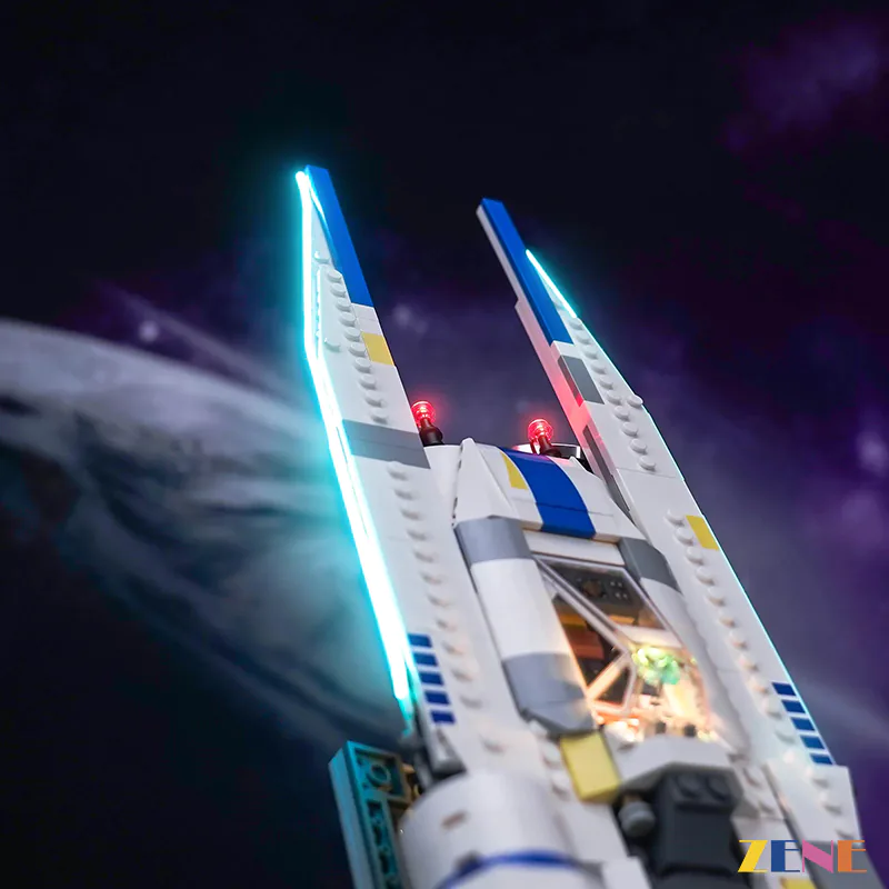 Light Kit for Rebel U-Wing Starfighter #75399 - Image 2