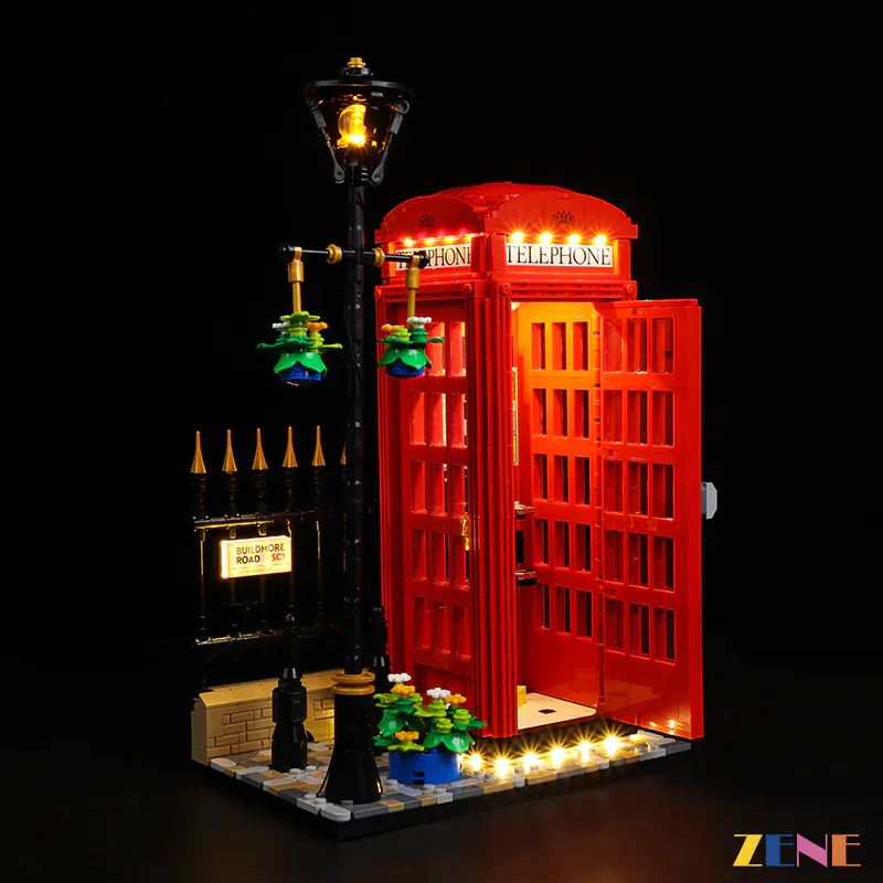Light Kit for Red London Telephone Box #21347