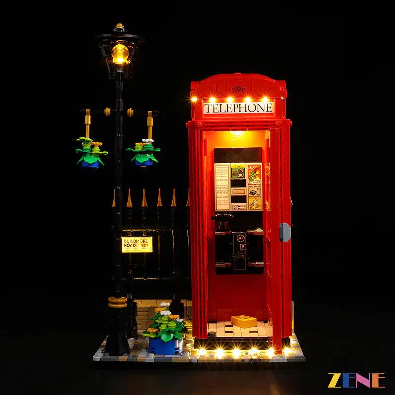 Light Kit for Red London Telephone Box #21347 - Image 4