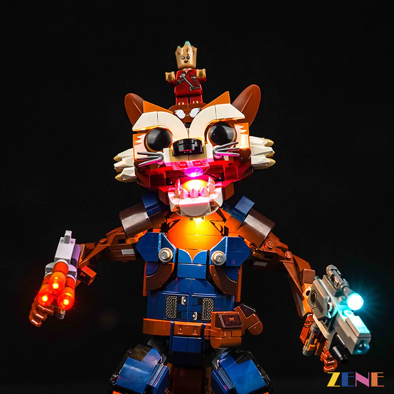 Light Kit for Rocket Baby Groot #76282
