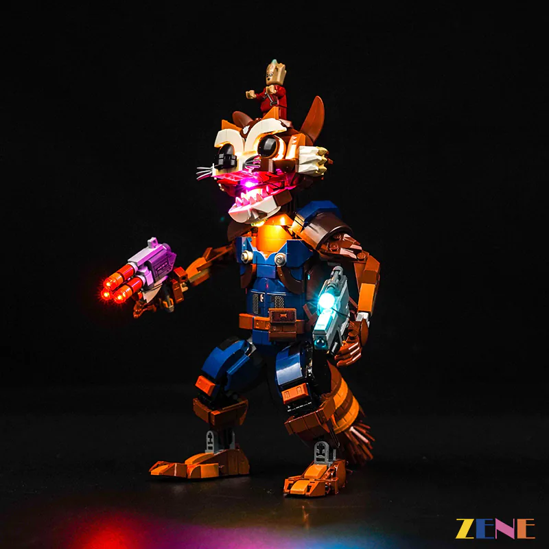 Light Kit for Rocket Baby Groot #76282 - Image 2