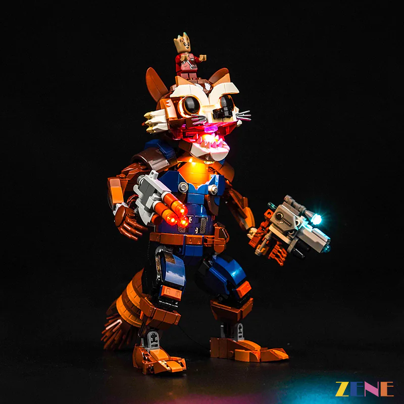 Light Kit for Rocket Baby Groot #76282 - Image 4