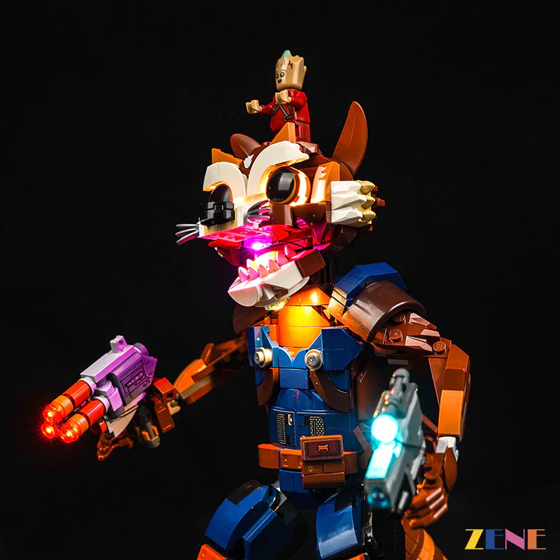 Light Kit for Rocket Baby Groot #76282 - Image 5