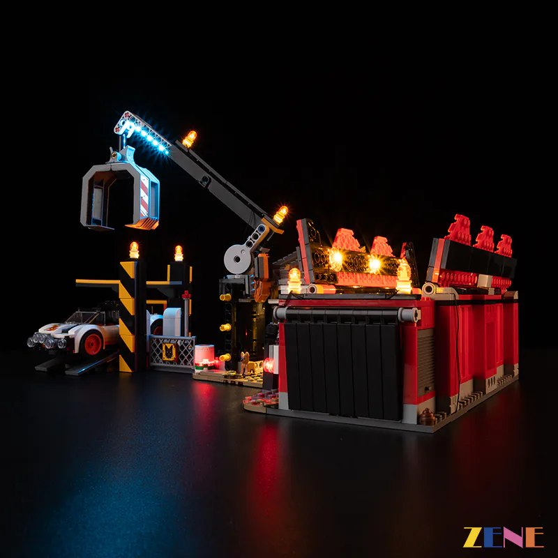 Light Kit for Scrapyard with Cars #60472 - Image 7