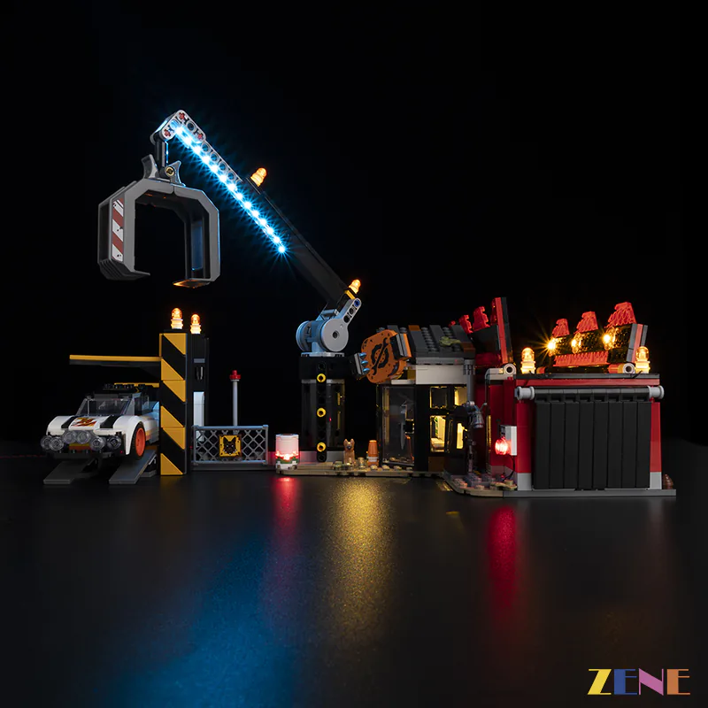 Light Kit for Scrapyard with Cars #60472 - Image 8