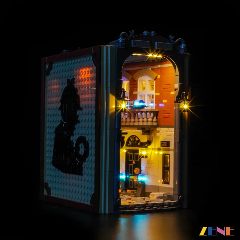 Light Kit for Sherlock Holmes: Book Nook #10351 - Image 3