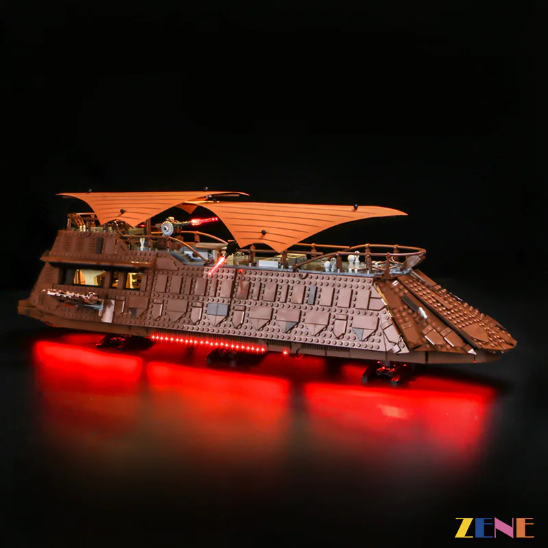 Light Kit for Star Wars Jabba s Sail Barge #75397 - Image 3