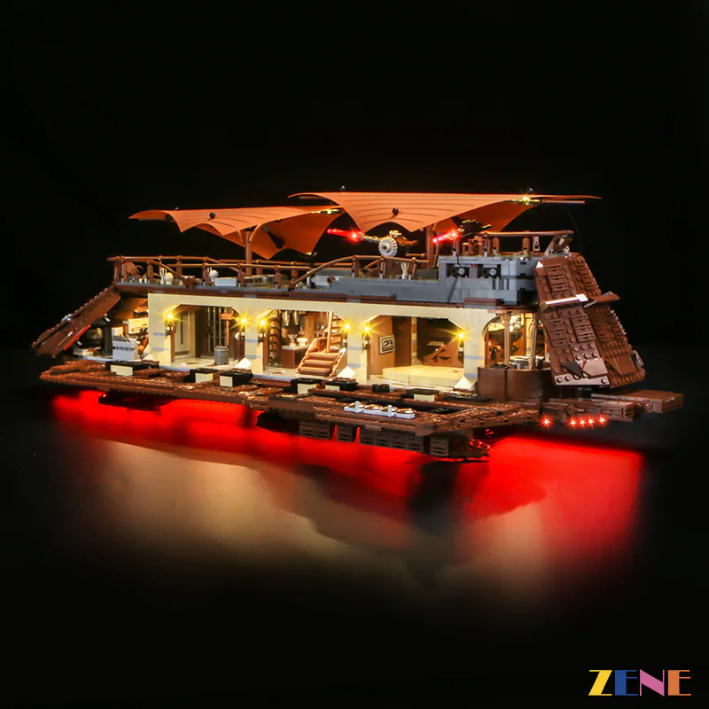 Light Kit for Star Wars Jabba s Sail Barge #75397 - Image 4