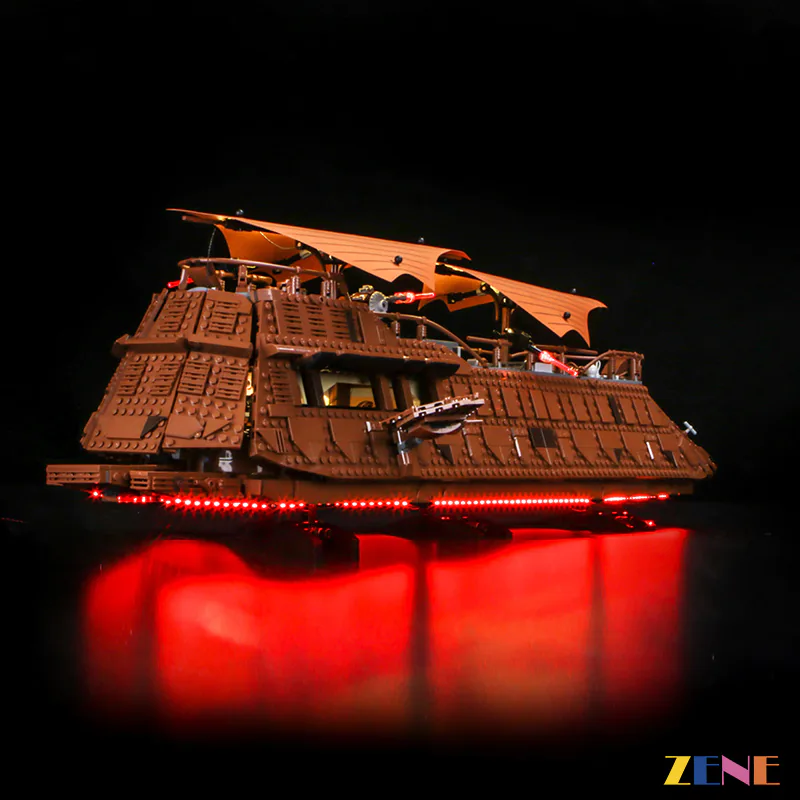 Light Kit for Star Wars Jabba s Sail Barge #75397 - Image 5