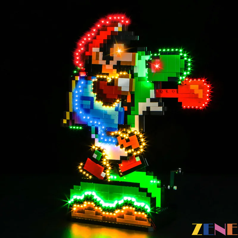 Light Kit for Super Mario World Mario Yoshi #71438