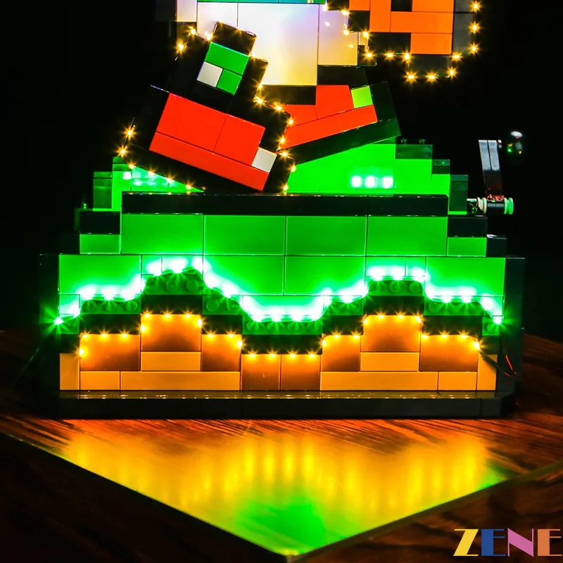 Light Kit for Super Mario World Mario Yoshi #71438 - Image 2