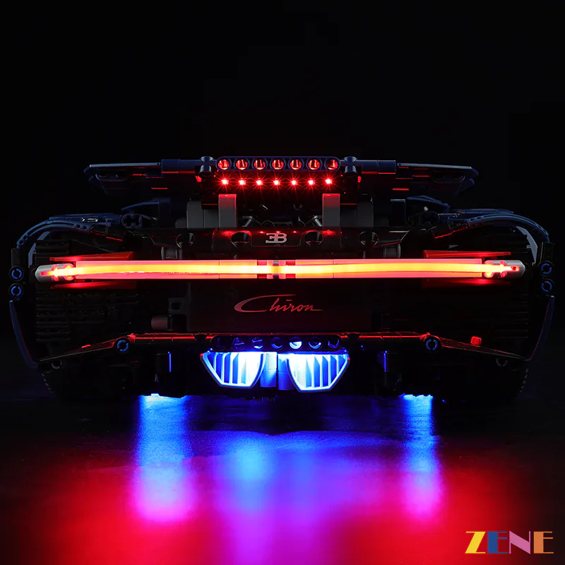 Light Kit for Technic™ Bugatti Chiron #42083 - Image 4