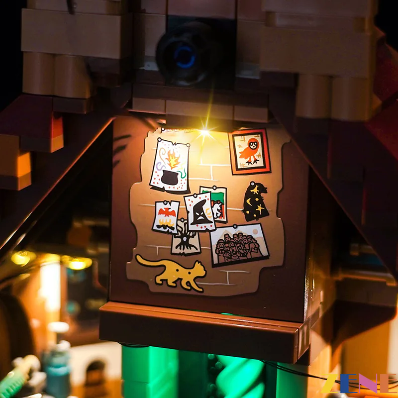 Light Kit for The Burrow Harry Potter #76437 - Image 3