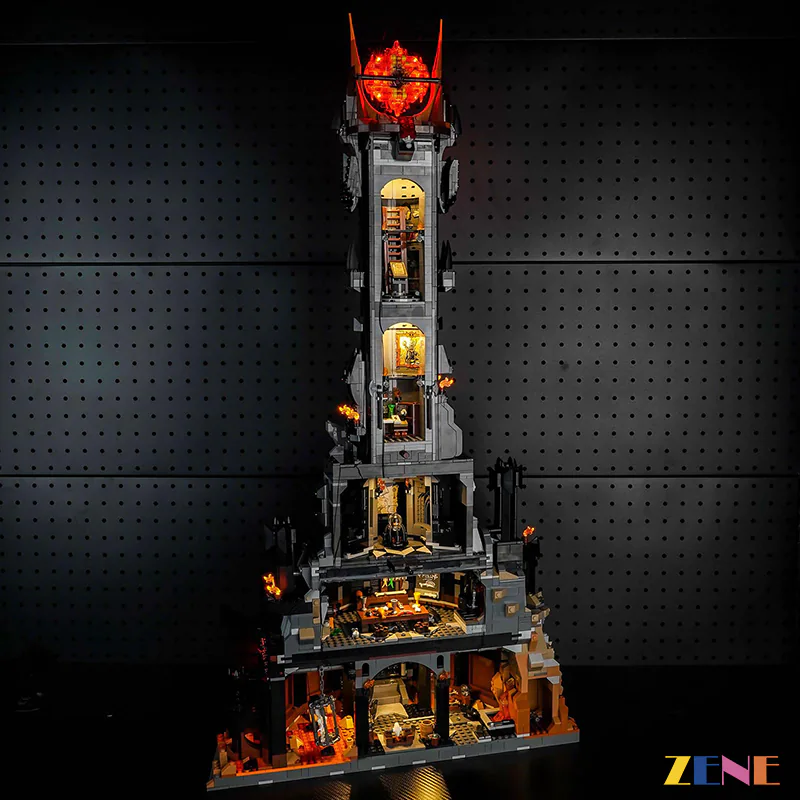 Light Kit for Barad dur Tower the Lord of the Rings #10333 - Image 3