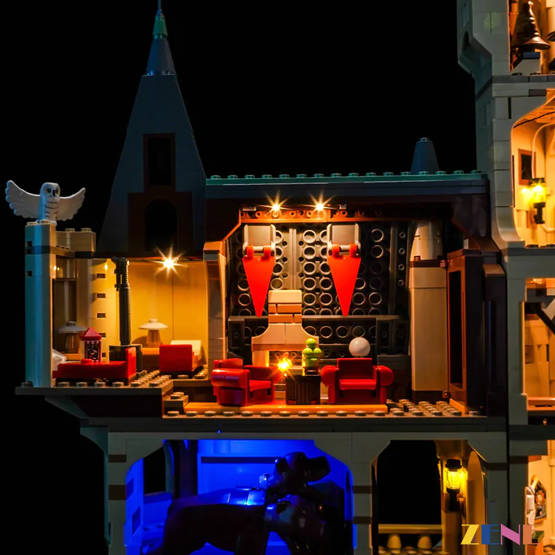 Light Kit for The Main Tower Hogwarts Castle #76454 - Image 7