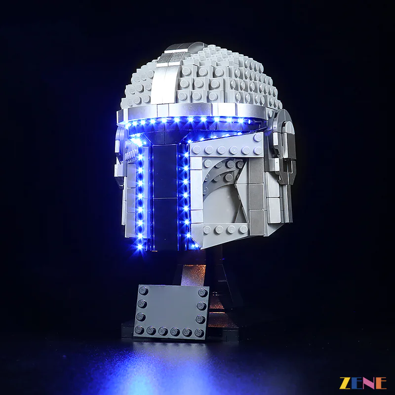 Light Kit for The Mandalorian™ Helmet #75328 - Image 2