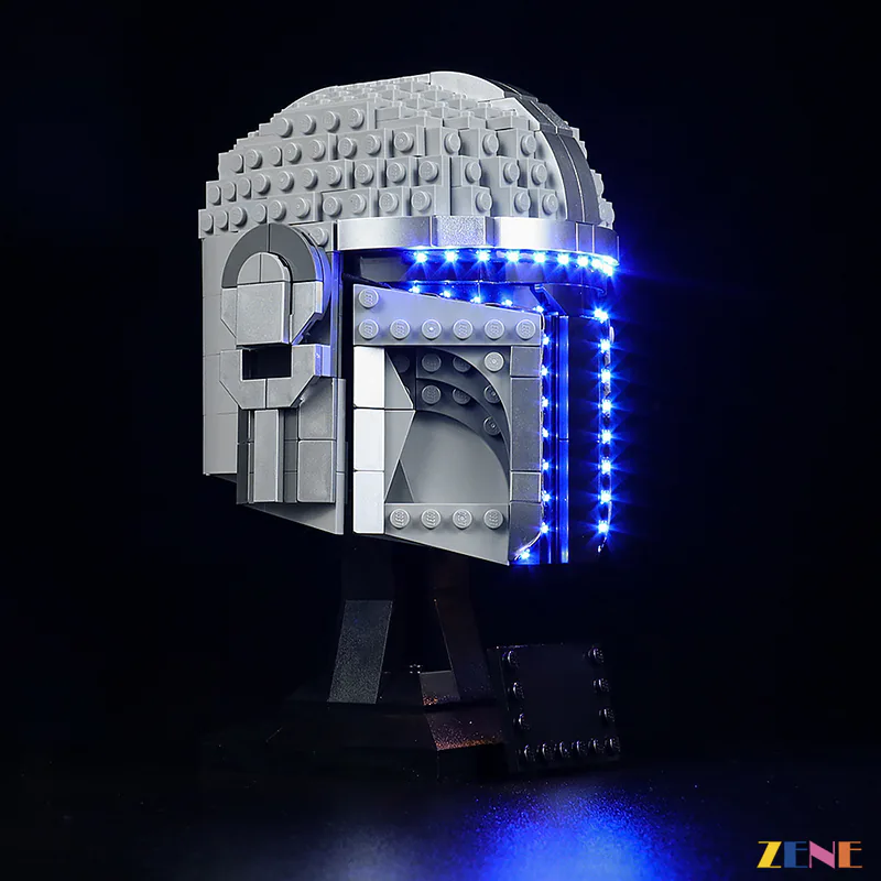 Light Kit for The Mandalorian™ Helmet #75328 - Image 3