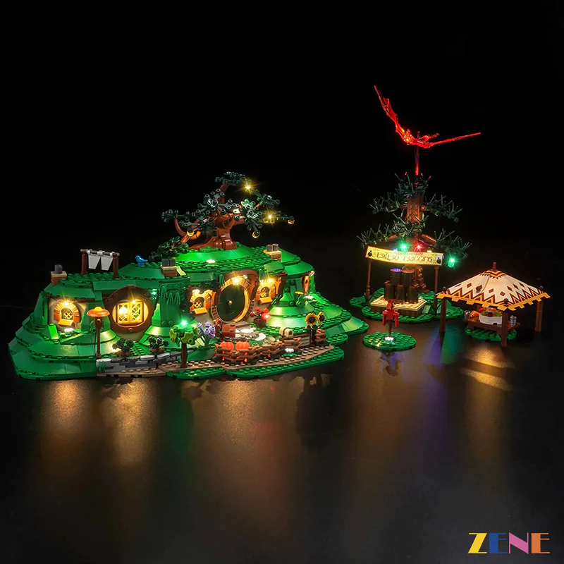 Light Kit for The Shire: The Lord of the Rings #10354 - Image 2