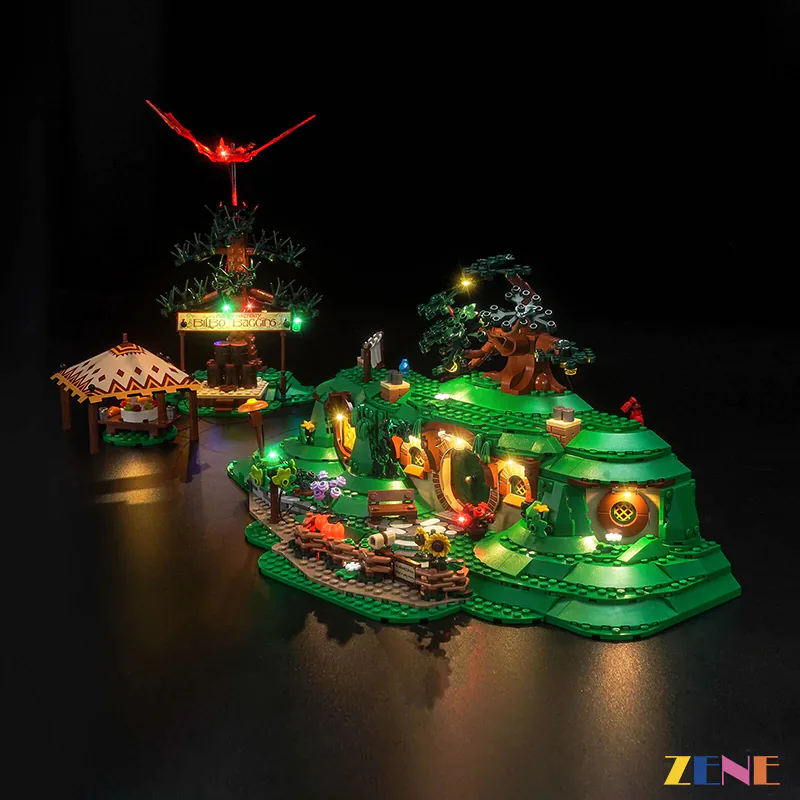 Light Kit for The Shire: The Lord of the Rings #10354 - Image 8