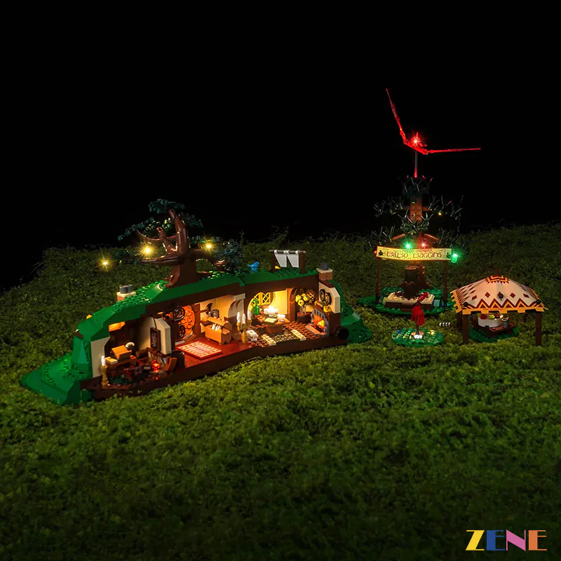 Light Kit for The Shire: The Lord of the Rings #10354 - Image 9